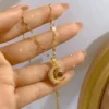 I Love You Crescent Moon Projection Necklace