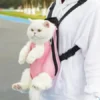 a7e4a95d-3629-4409-89eb-987ce349216e.webp Adjustable Straps Pet Front Cat Dog Mesh Backpack Pet Shoulders Bag