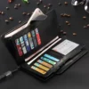 Baellerry Long Leather Wallet for Men