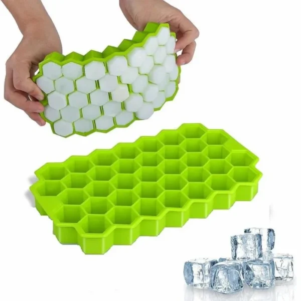 Fairwave 32-Grid Silicone Honeycomb Ice Cube Tray