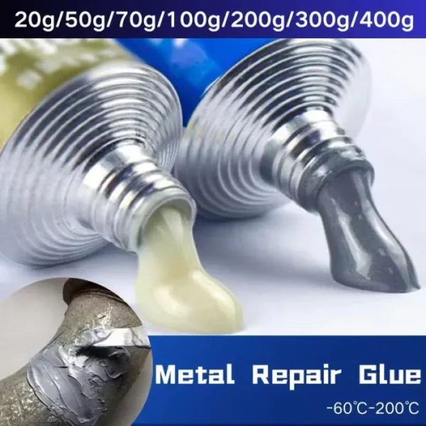 Heat Resistant 2-Component Waterproof Metal Glue