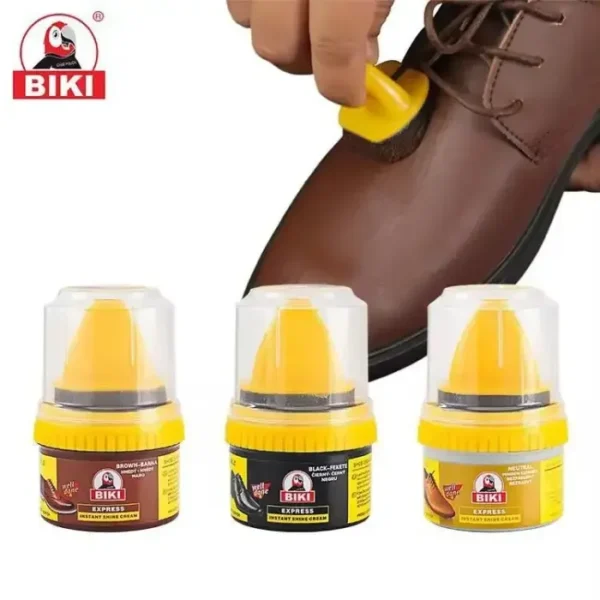 Premium Brown Leather Shoe Polish