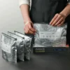 Reusable Aluminum Foil Freezer Bags - 10 Pack