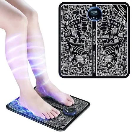 EMS Electric Foot Massager Mat & Muscle Stimulator