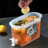 3.5L Refrigerator Water Beverage Dispenser with Faucet