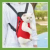 c7458878-8bf2-45e1-9133-9c40fa93e02b.webp Adjustable Straps Pet Front Cat Dog Mesh Backpack Pet Shoulders Bag