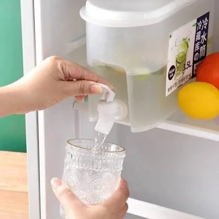 3.5L Refrigerator Water Beverage Dispenser with Faucet