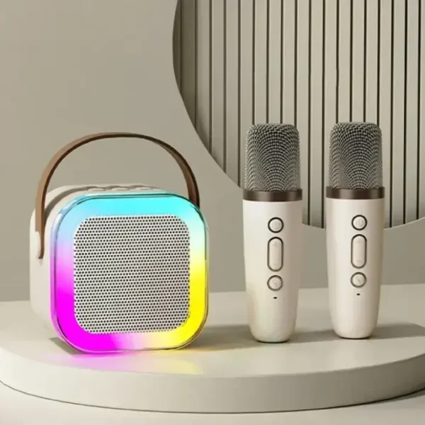 K12 RGB Wireless Karaoke Speaker with Dual Mics