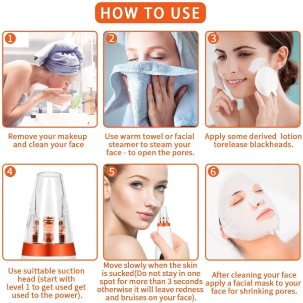 Electric Blackhead Remover Vacuum