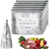 Reusable Aluminum Foil Freezer Bags - 10 Pack