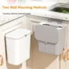 Premium Wall Mounted Hanging Dustbin 9L