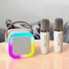 K12 RGB Wireless Karaoke Speaker with Dual Mics