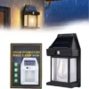 Solar Rechargeable Motion Sensor Wall Lamp BK-888
