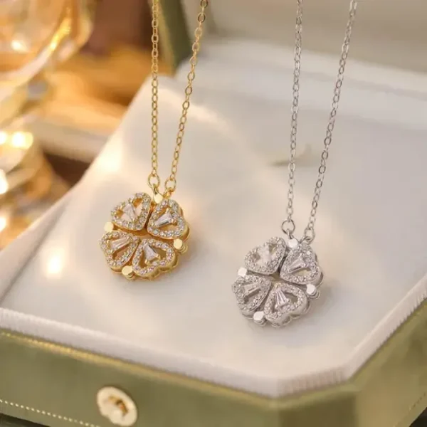 Heart & Clover Transformable Necklace