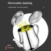 Premium Stainless Steel Oil Pot with Filter