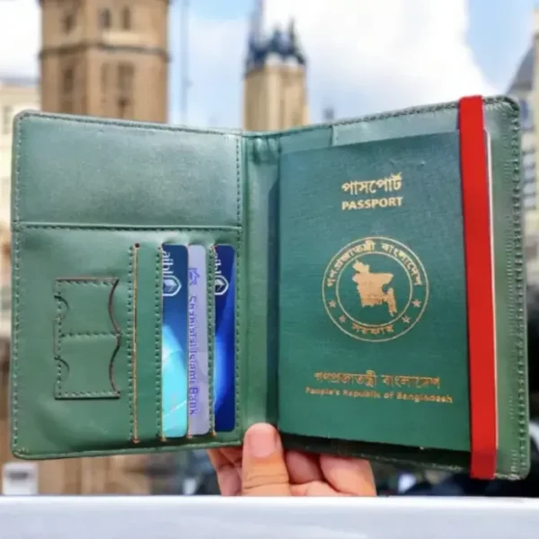 dc9c53d5-ef00-43e4-86bc-7a3cf545fa6f.webp Bangla Flag PU Leather Passport Cover & Travel Wallet
