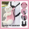 dd6ae75e-576a-431d-b7e0-c3bc59ccb902.webp Adjustable Straps Pet Front Cat Dog Mesh Backpack Pet Shoulders Bag