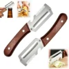 ২ পিস 3 in 1 Multi-Functional Stainless Steel Vegetable Peeler