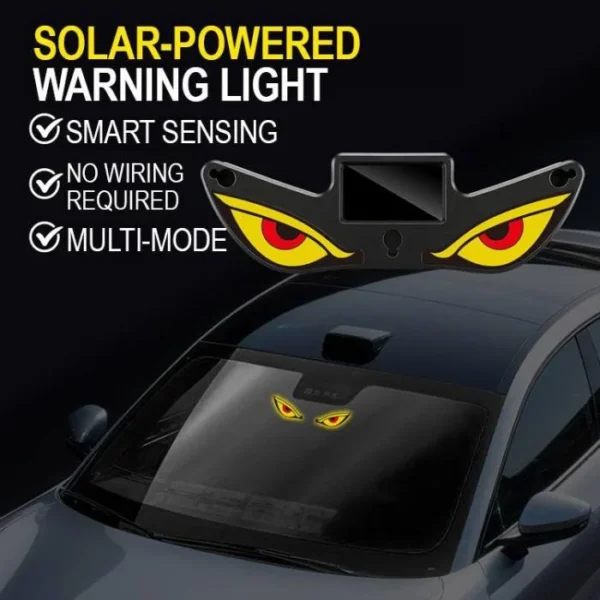Solar Demon Eye Warning Light