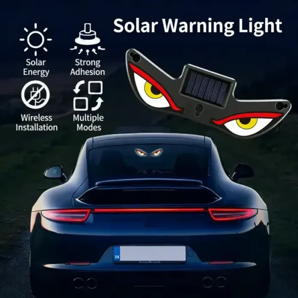 Solar Demon Eye Warning Light
