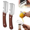 ১ পিস 3 in 1 Multi-Functional Stainless Steel Vegetable Peeler